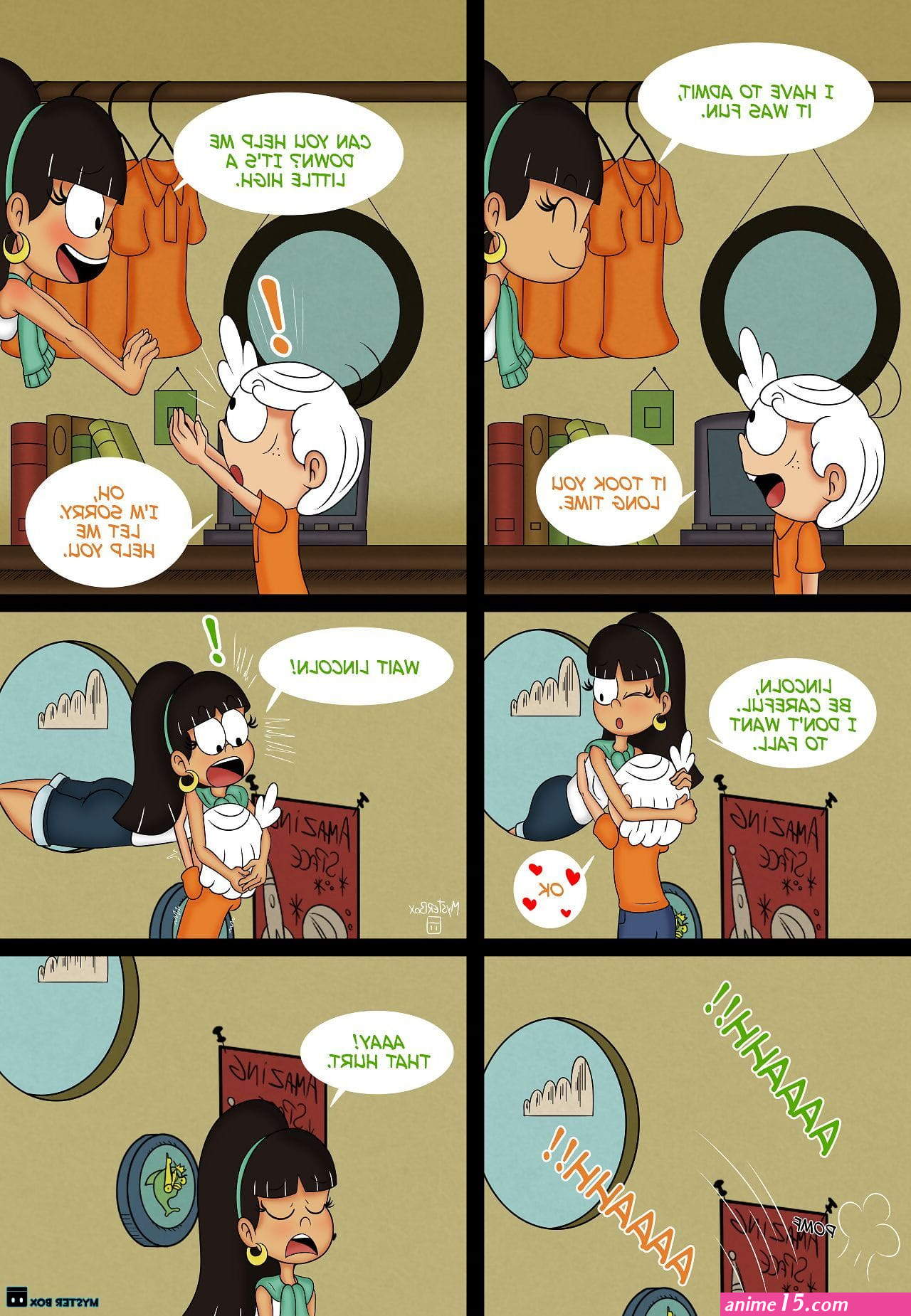 comics porno bienvenue chez les loud
