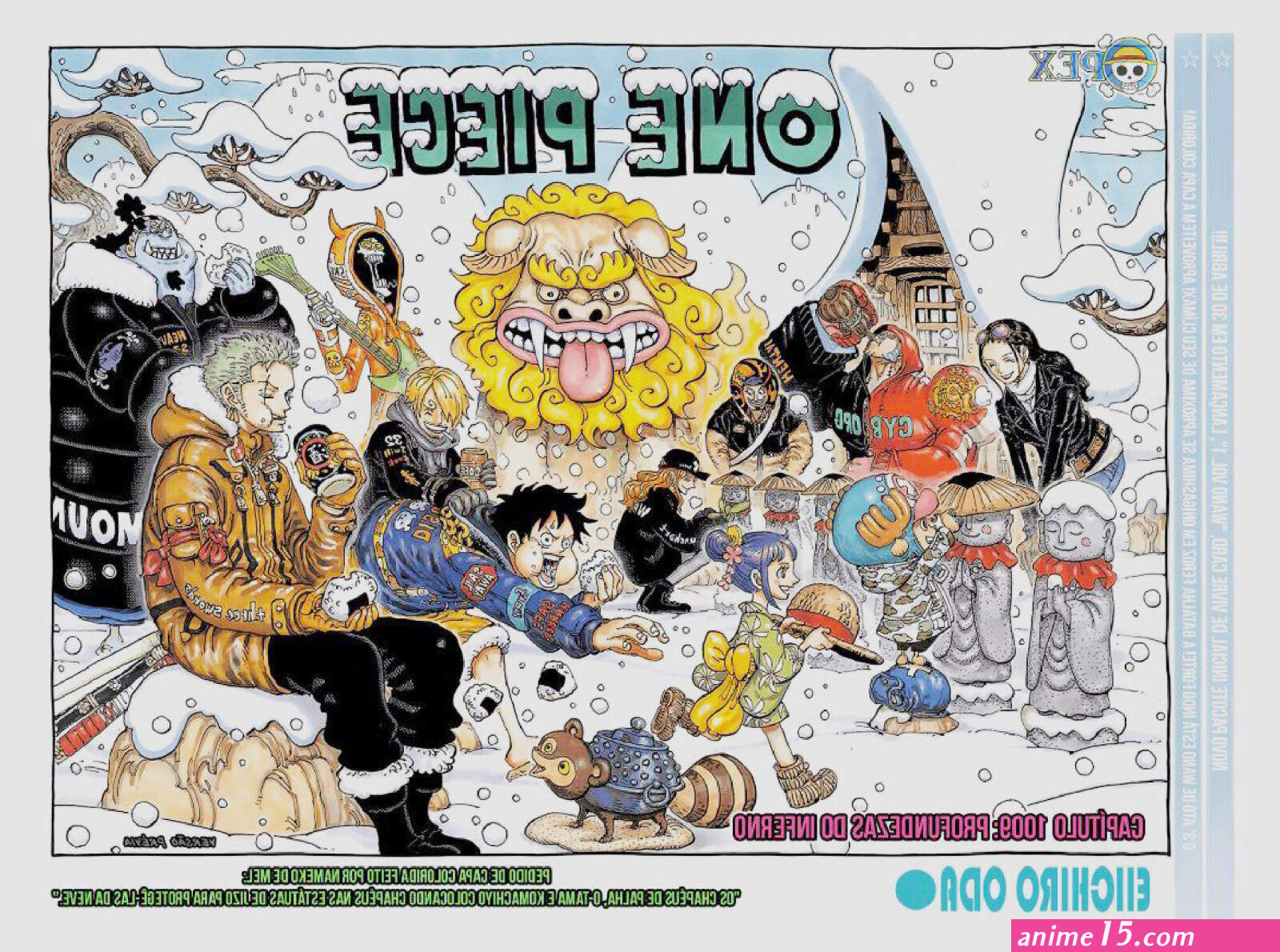 one piece capitulo 1009