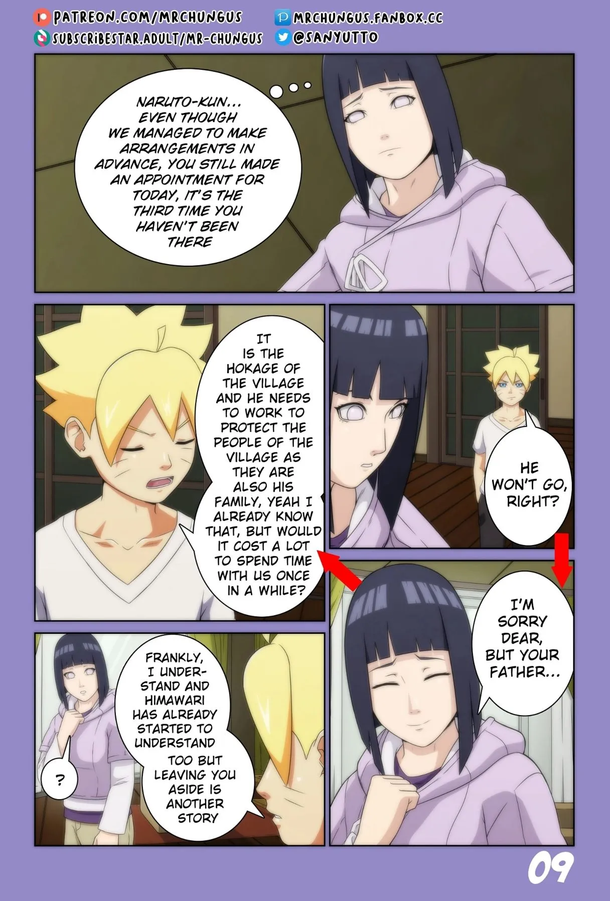 xxx comics de boruto y himawari