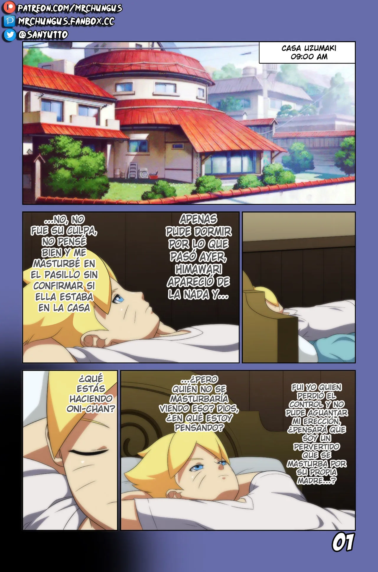 xxx comics de boruto y himawari