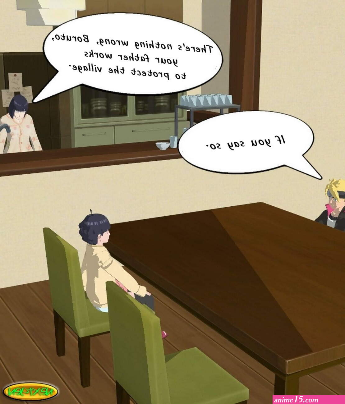 xxx comics de boruto y himawari