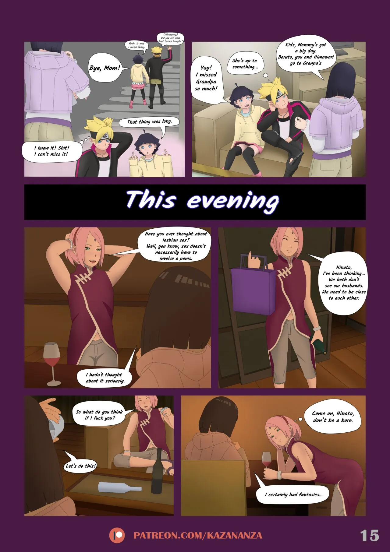 boruto sakura porn comics