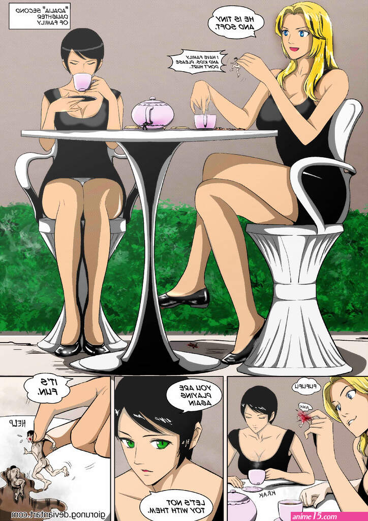 giantess femdom porno comics