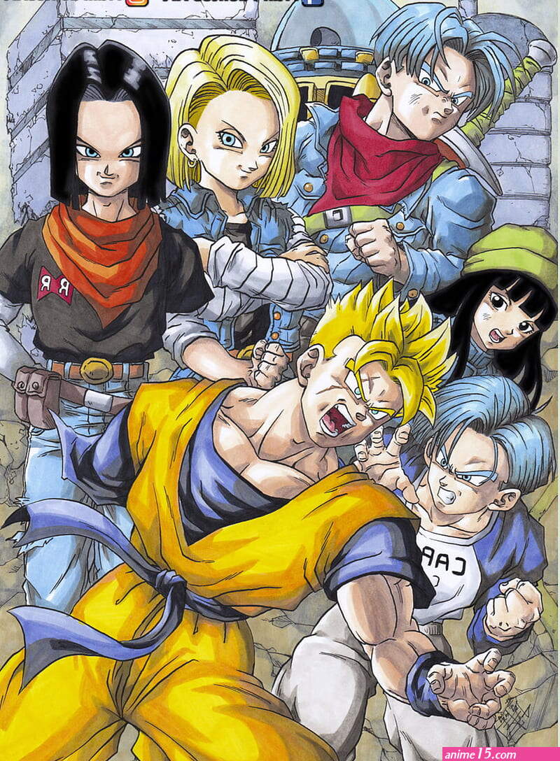 tranks and android 18
