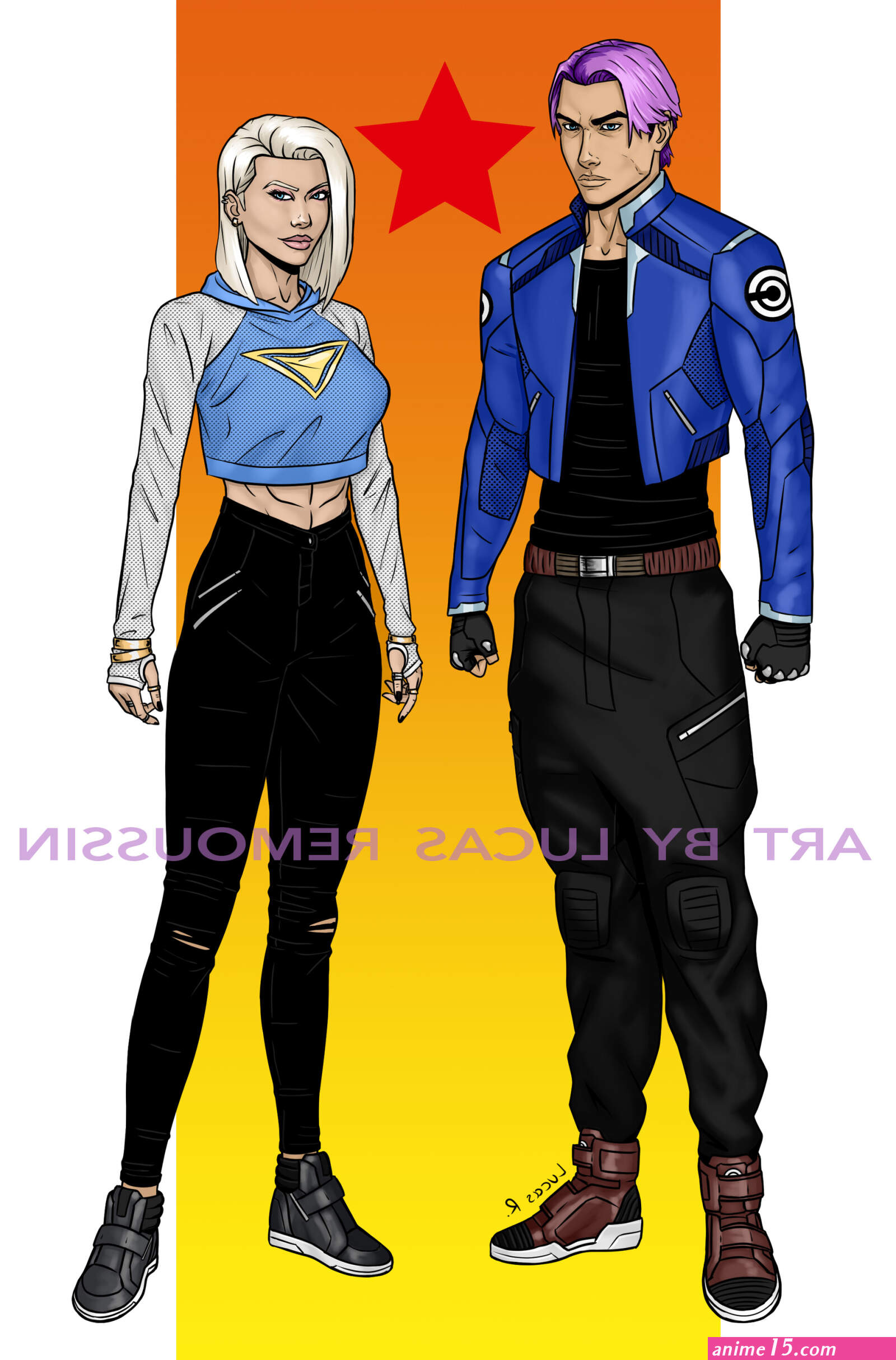 tranks and android 18