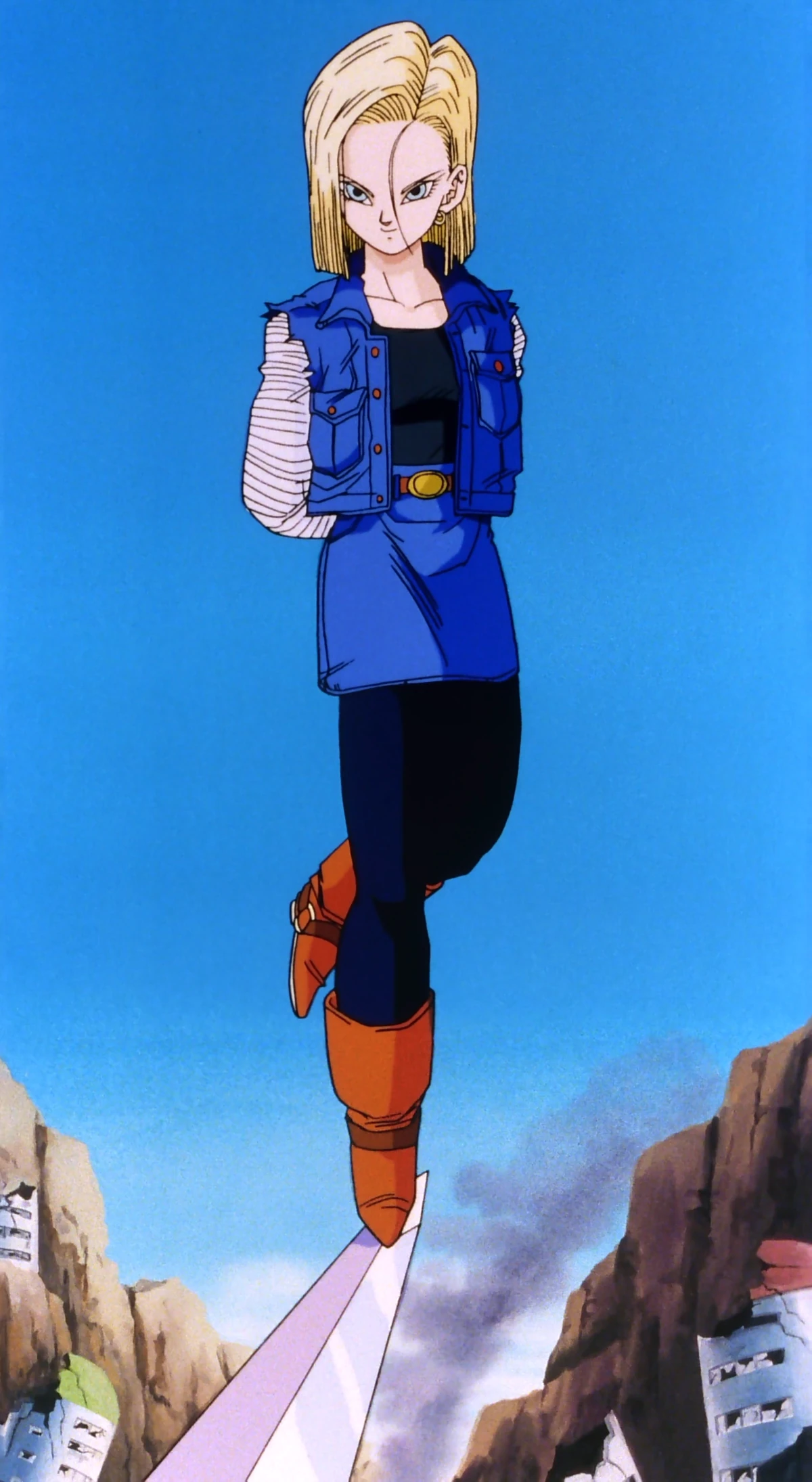 tranks and android 18