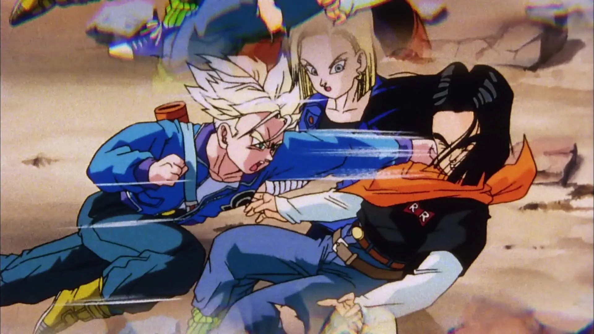 tranks and android 18