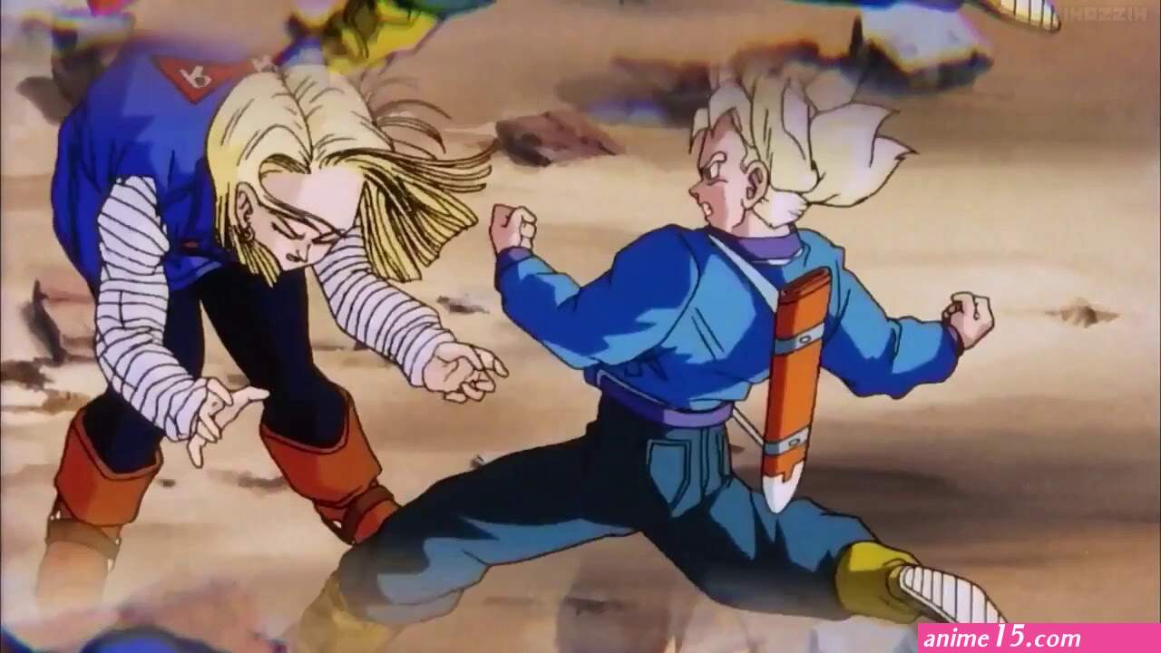 tranks and android 18