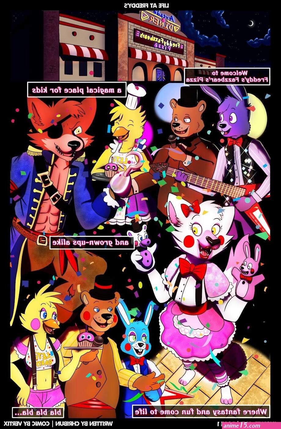 comics porno five nights at freddys