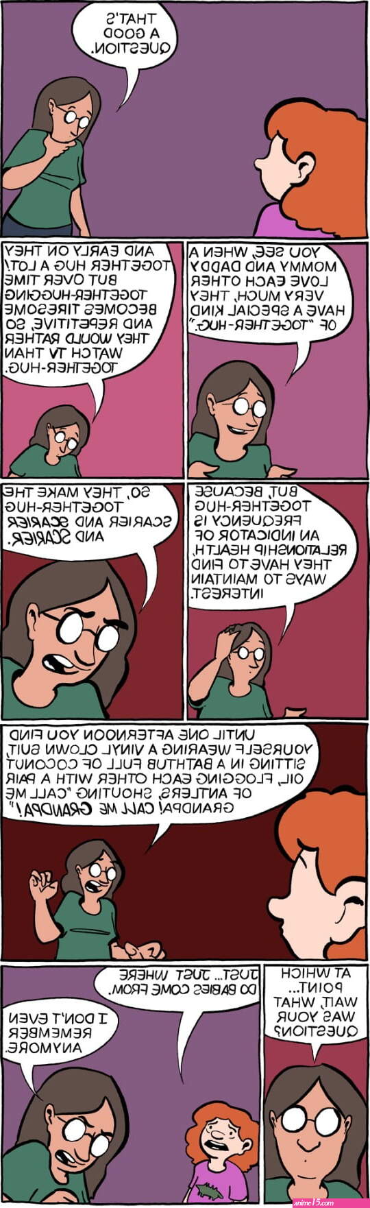 where do baby come from comics porn