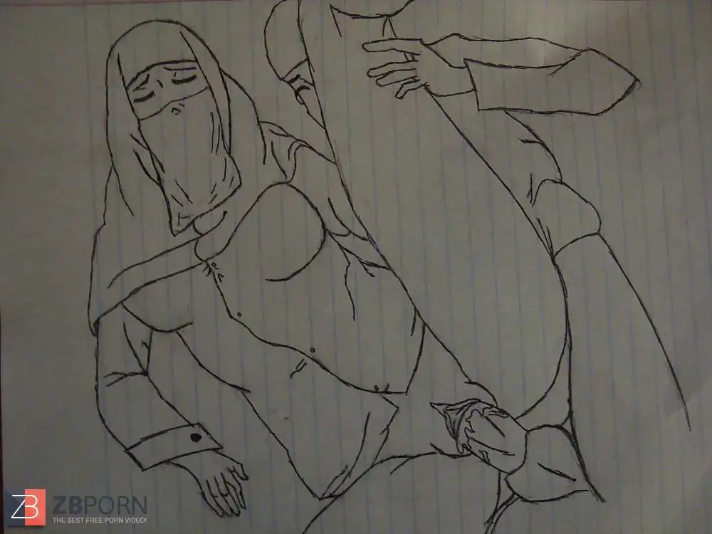 nude 3d anime hijab