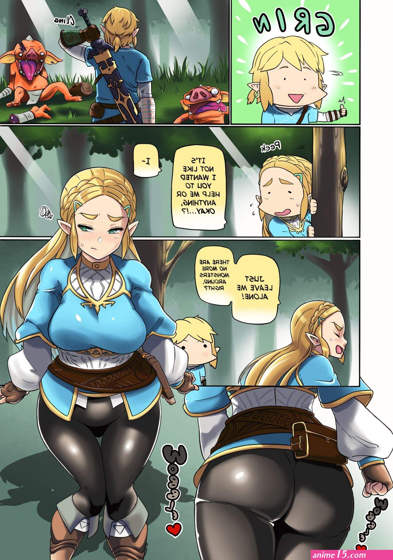 zelda hentai comics