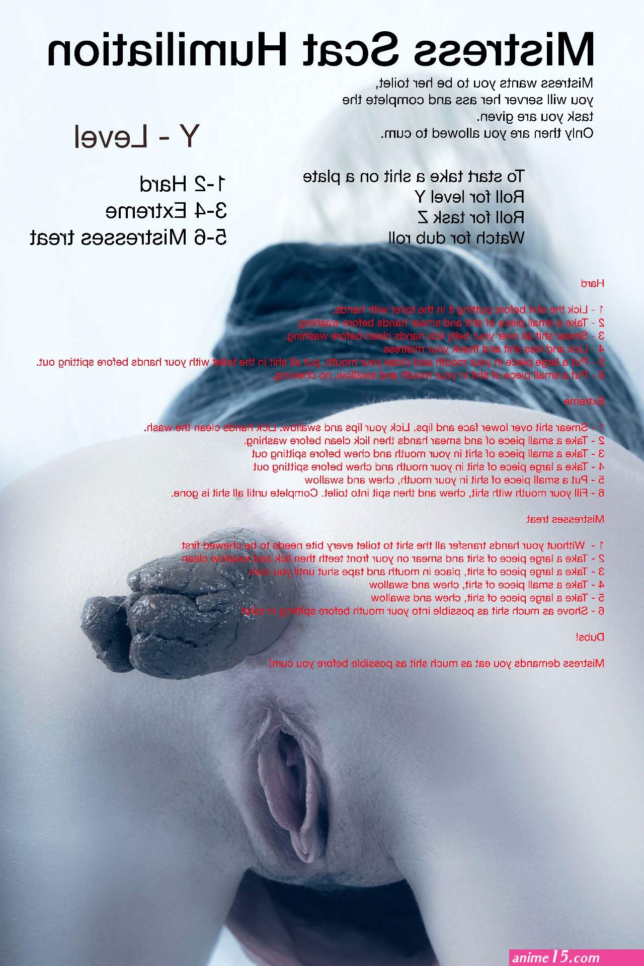 femdom scat hentai male slave