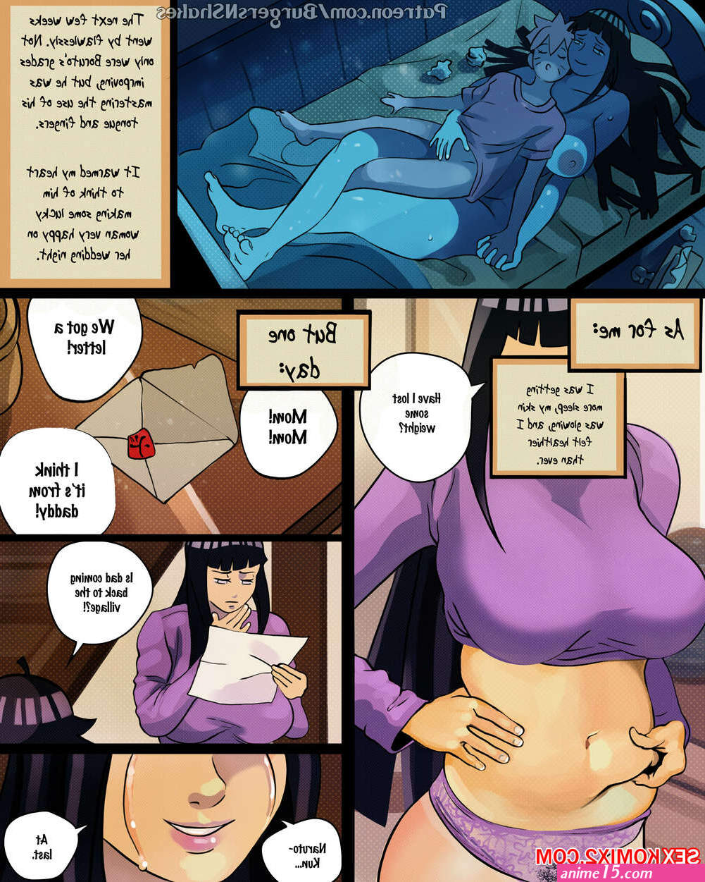 boruto xhinata hentai comics