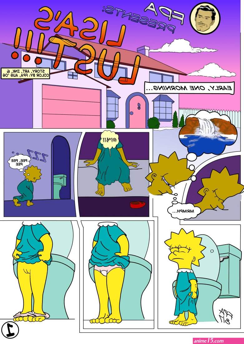 sex simpsons comicslisa and homer in bathroom