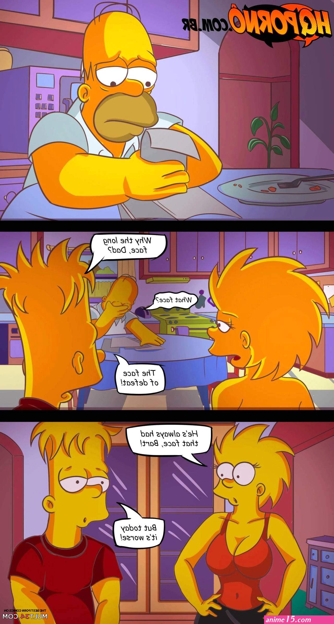 sex simpsons comicslisa and homer in bathroom