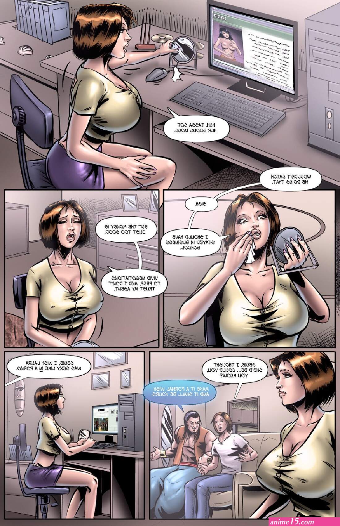 boob wish comics