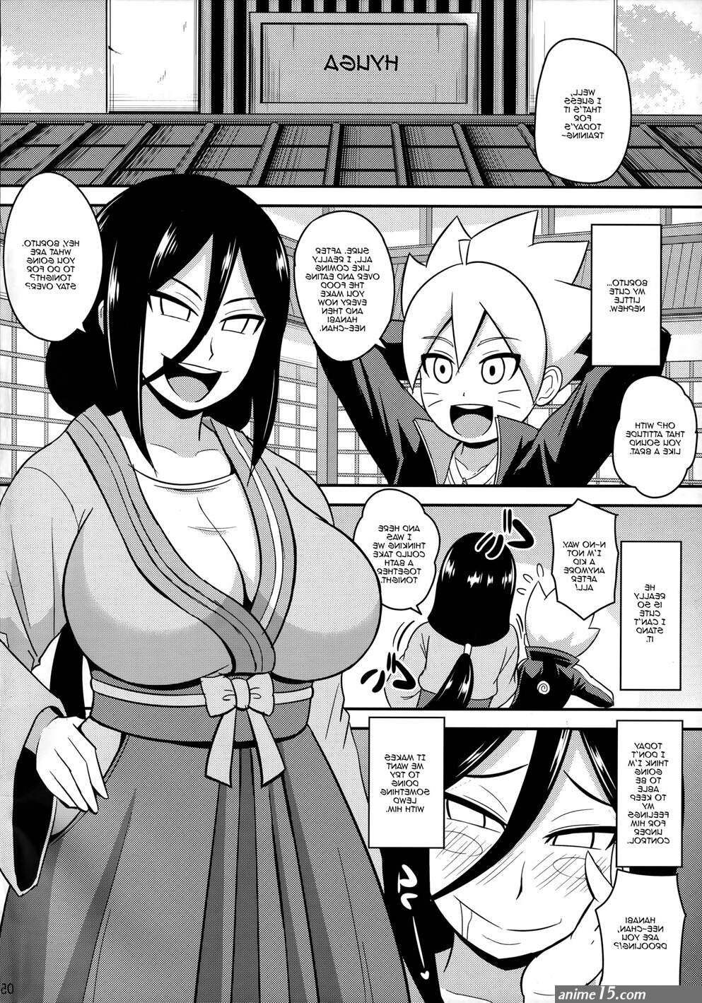 boruto y hanabi hentai comics
