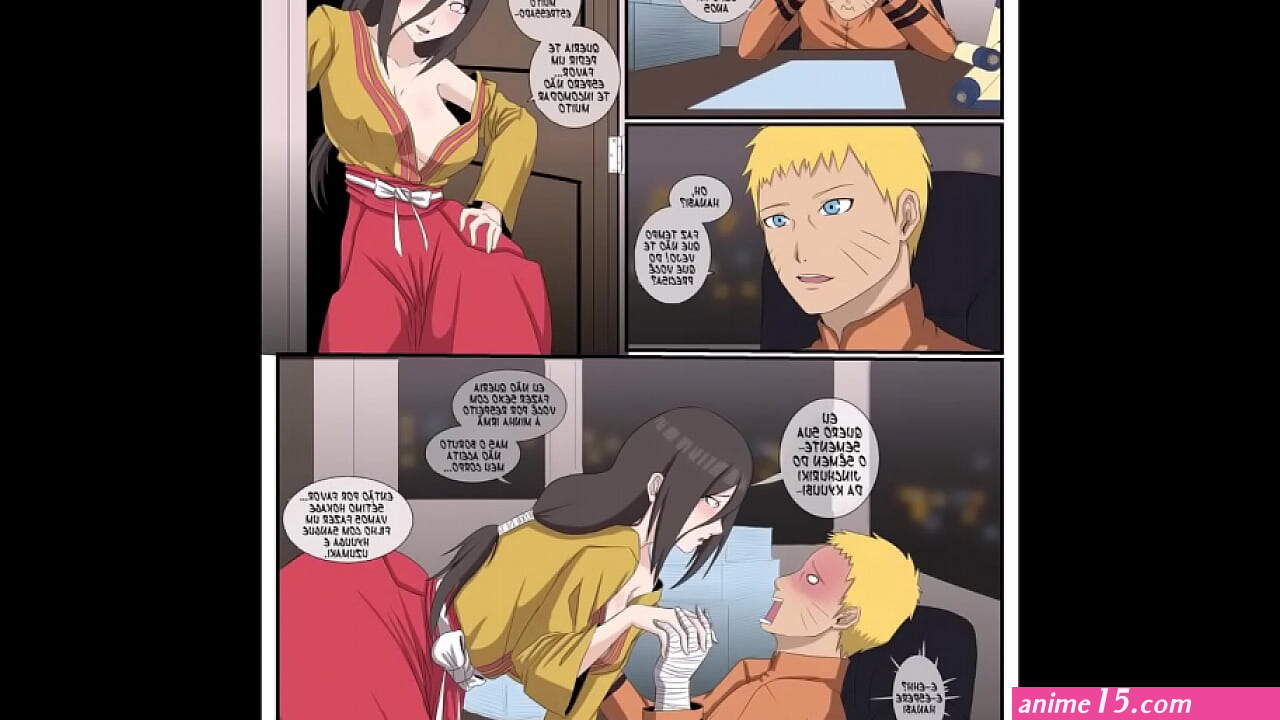 boruto y hanabi hentai comics