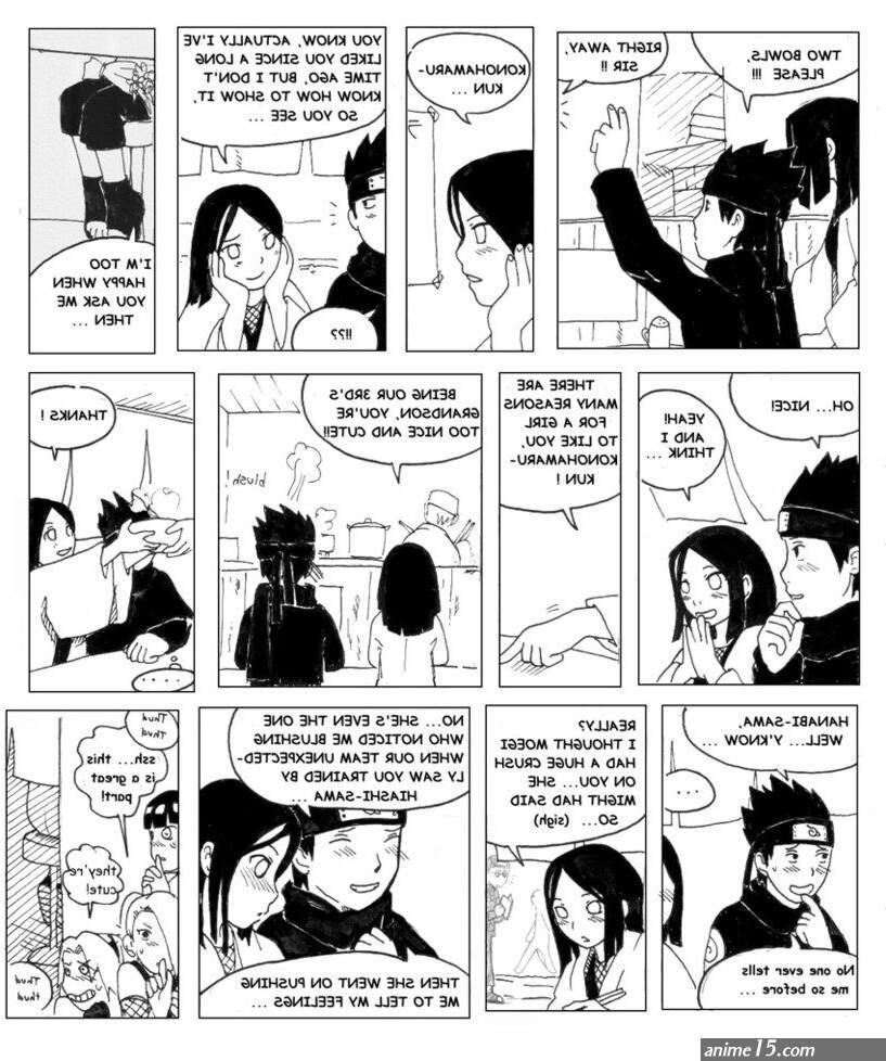boruto y hanabi hentai comics