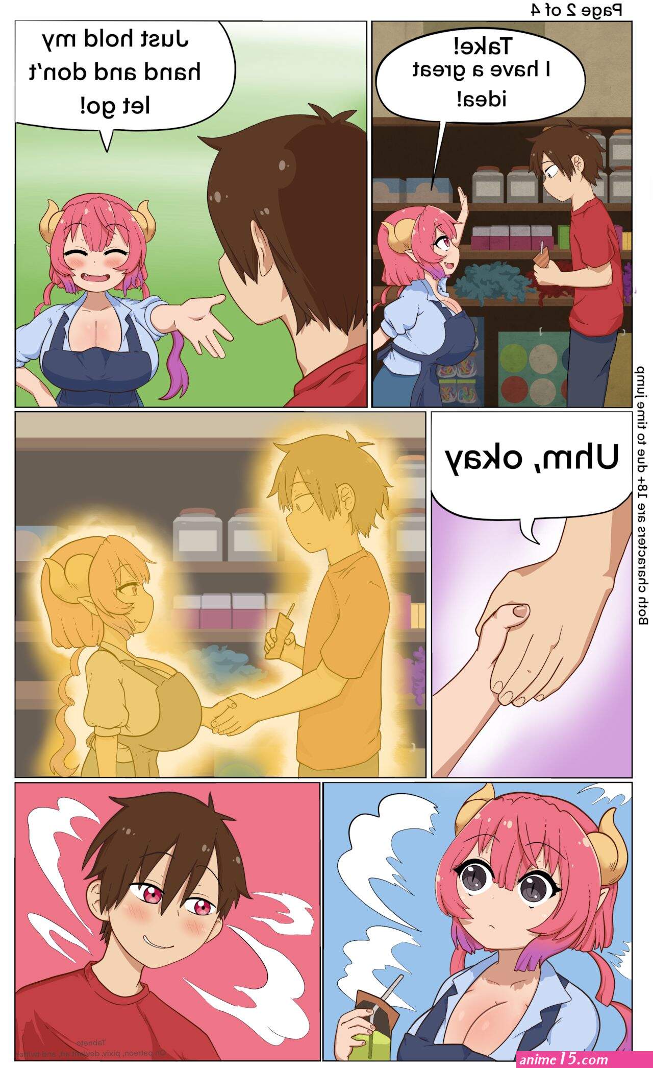 breast swap comics