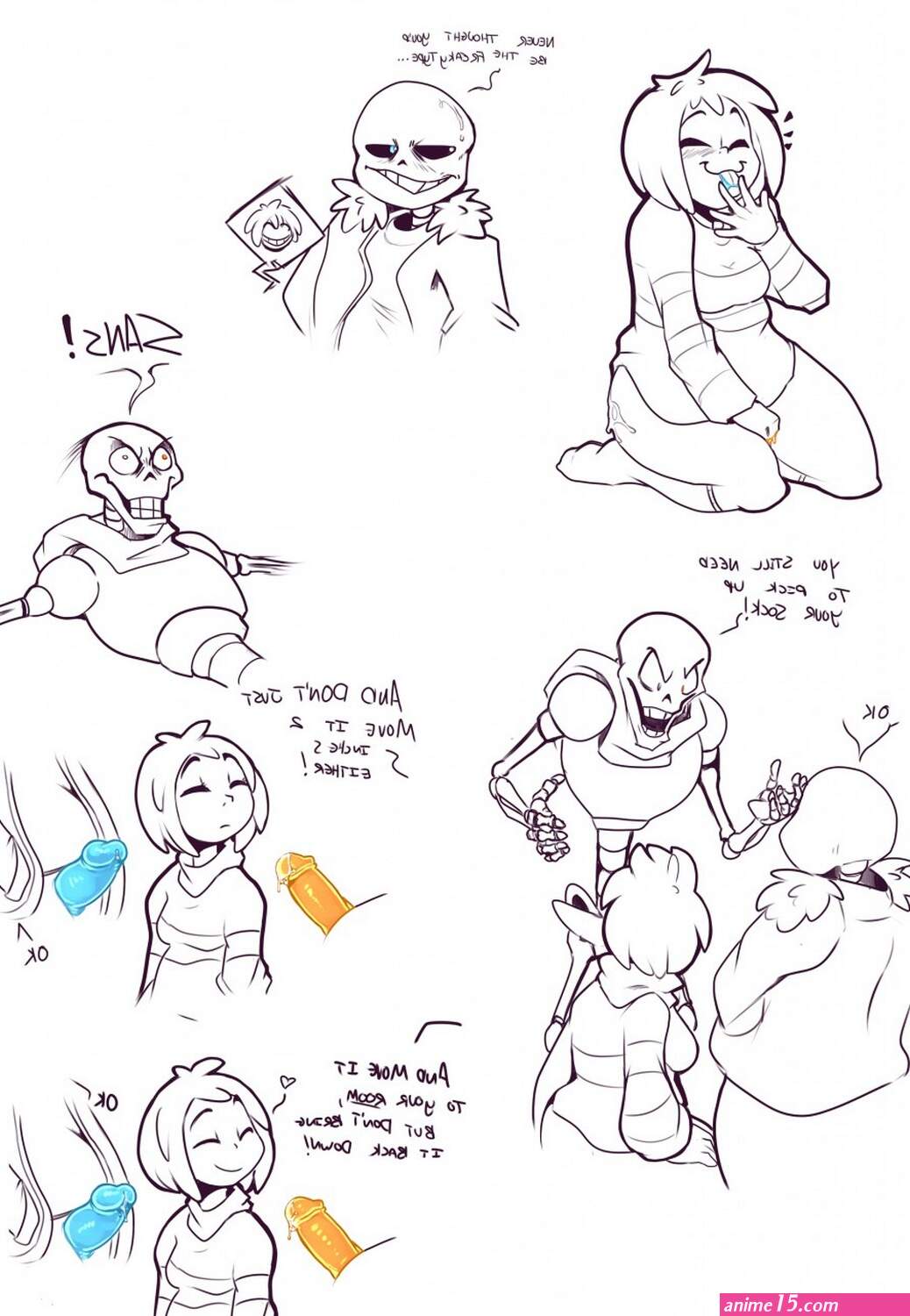 porn comics sans x frisk