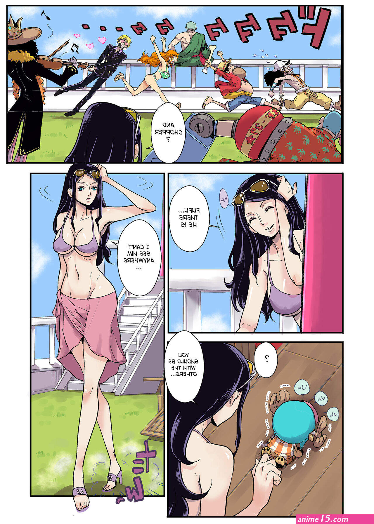 comics hentai one piece