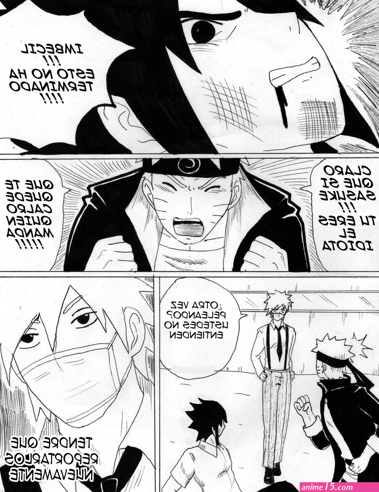 comics porno de sasuke