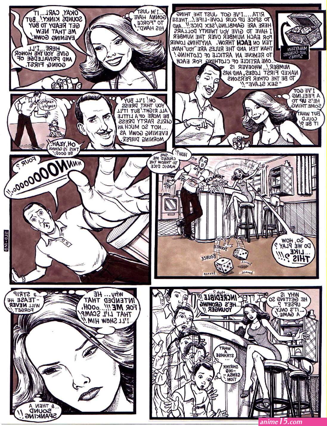 age regression comic