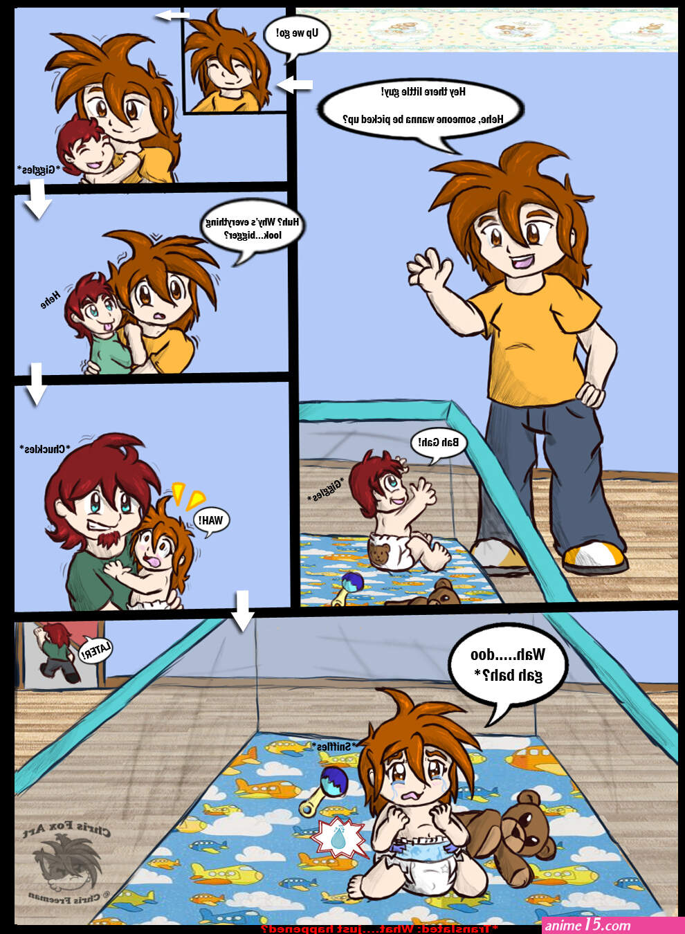 age regression comic