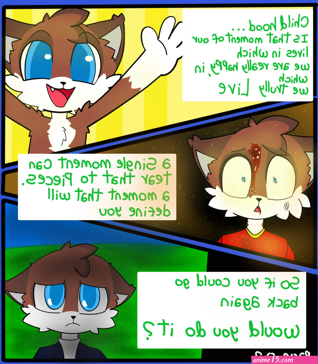 age regression comic