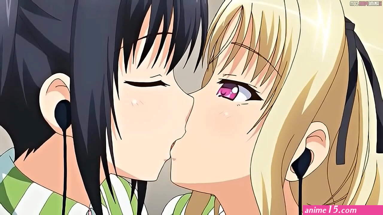 yuri kiss hentai video