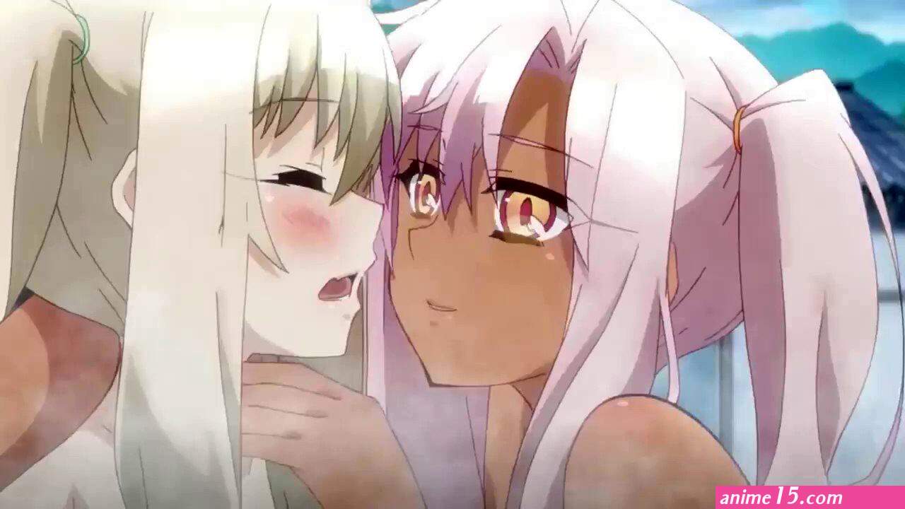 yuri kiss hentai video