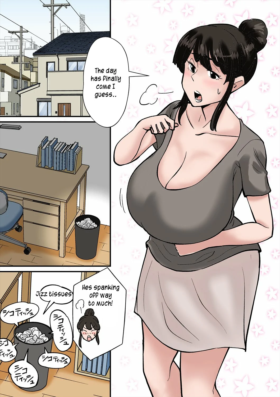 hentai mom helps son comics