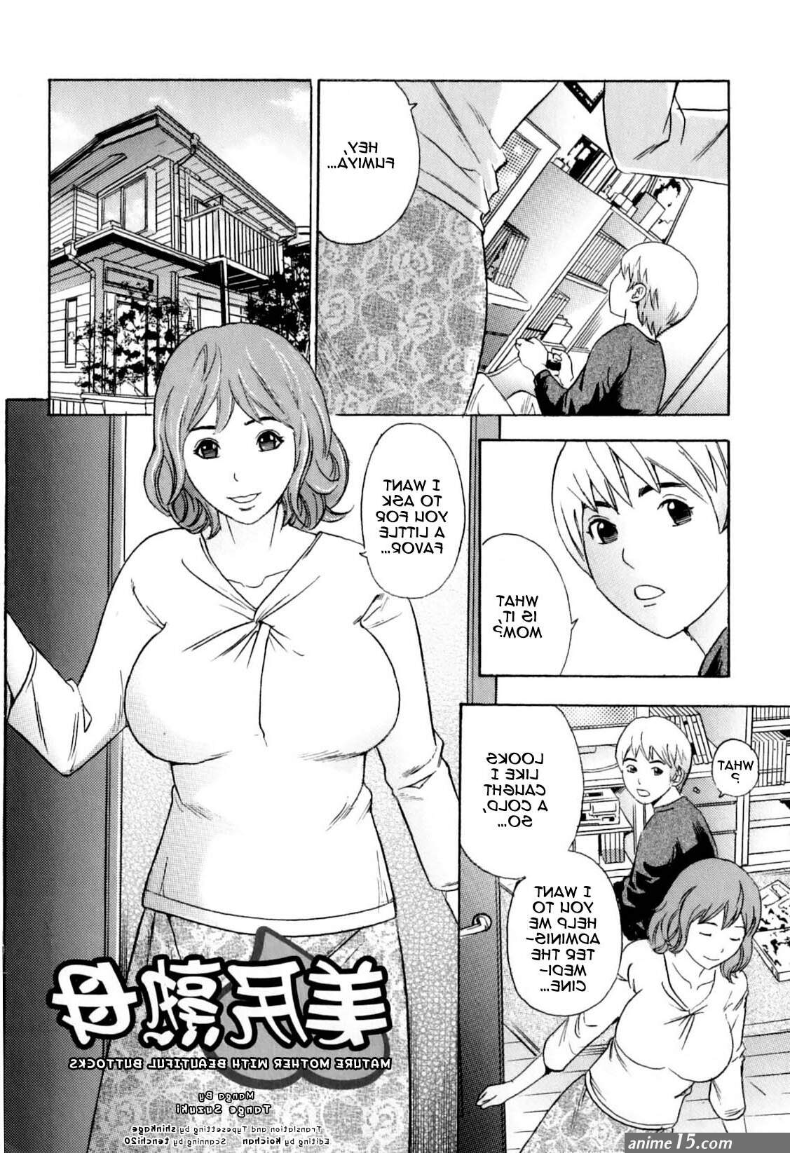 hentai mom helps son comics