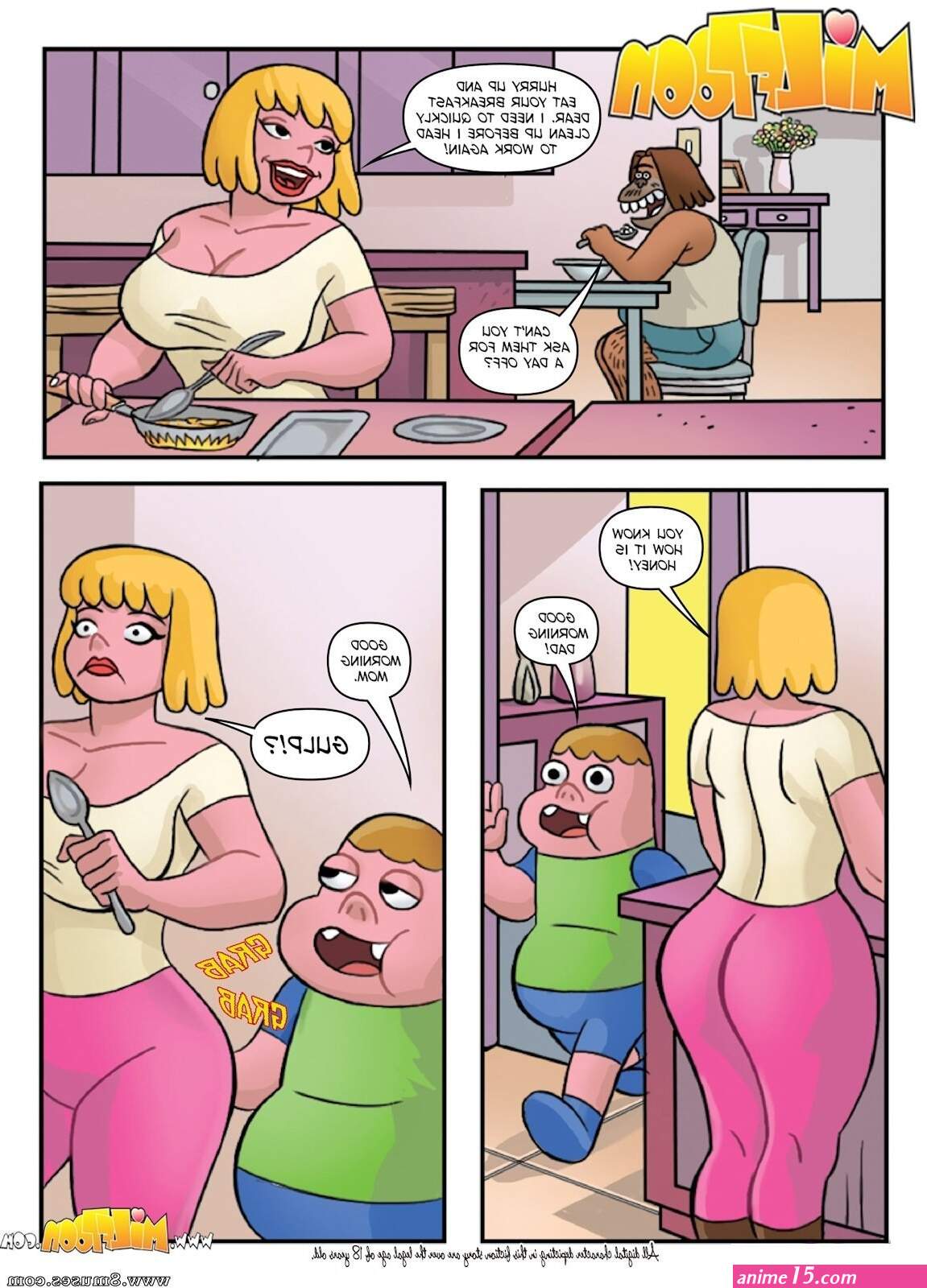 porn comics milfton horny things