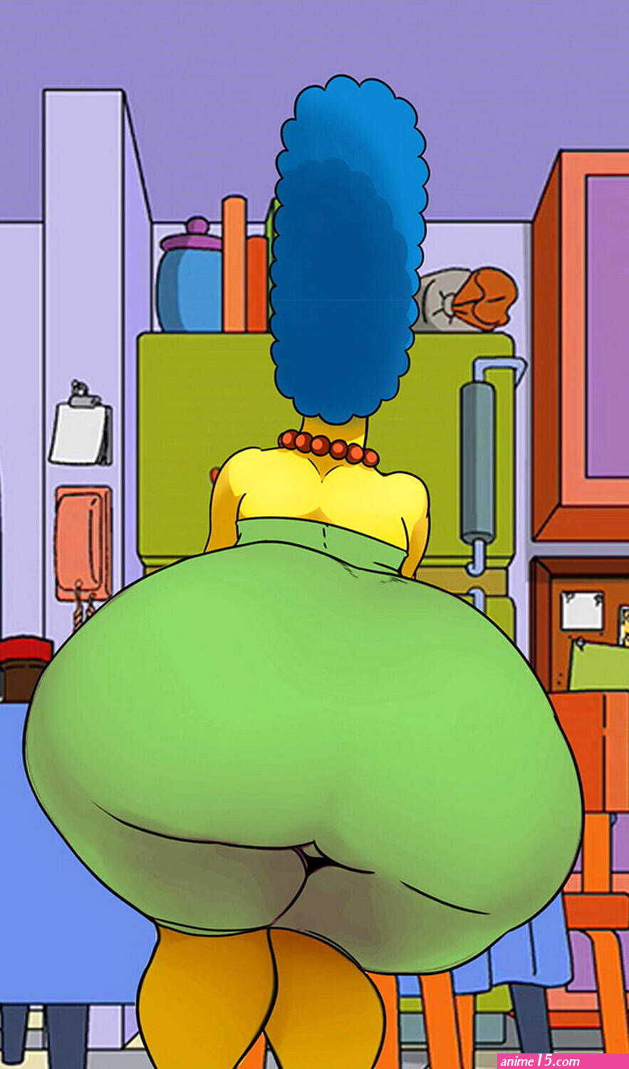 anime milf booty butt