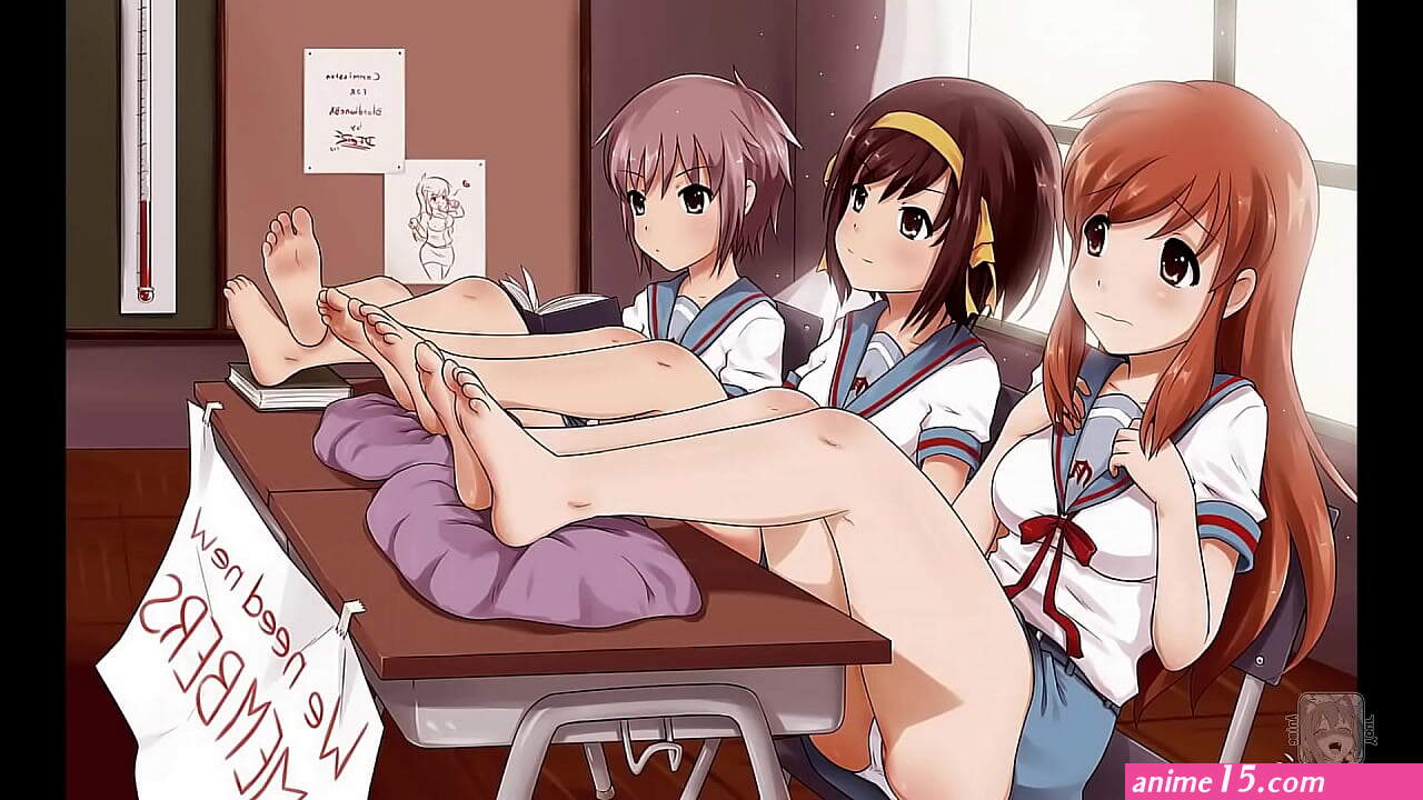 anime foot dick