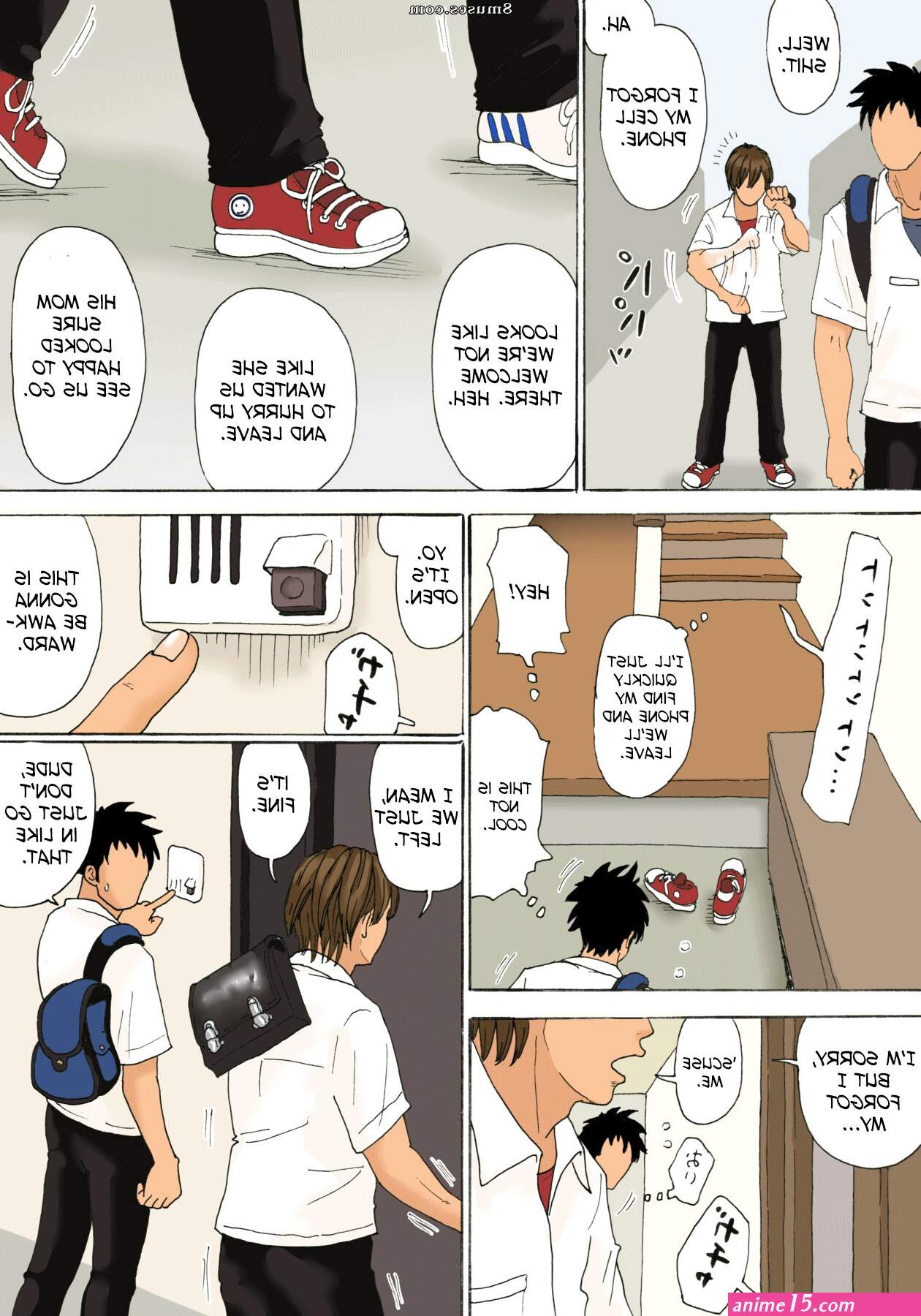 mom and son hentai comics