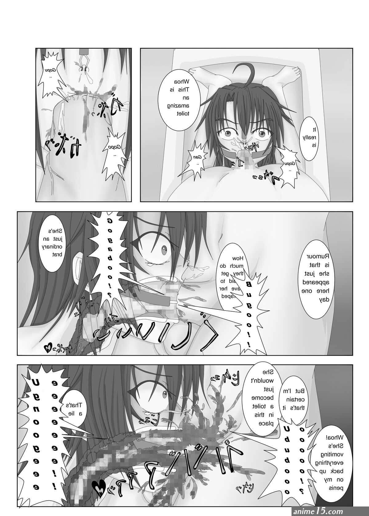 hentai anime comic human toilet