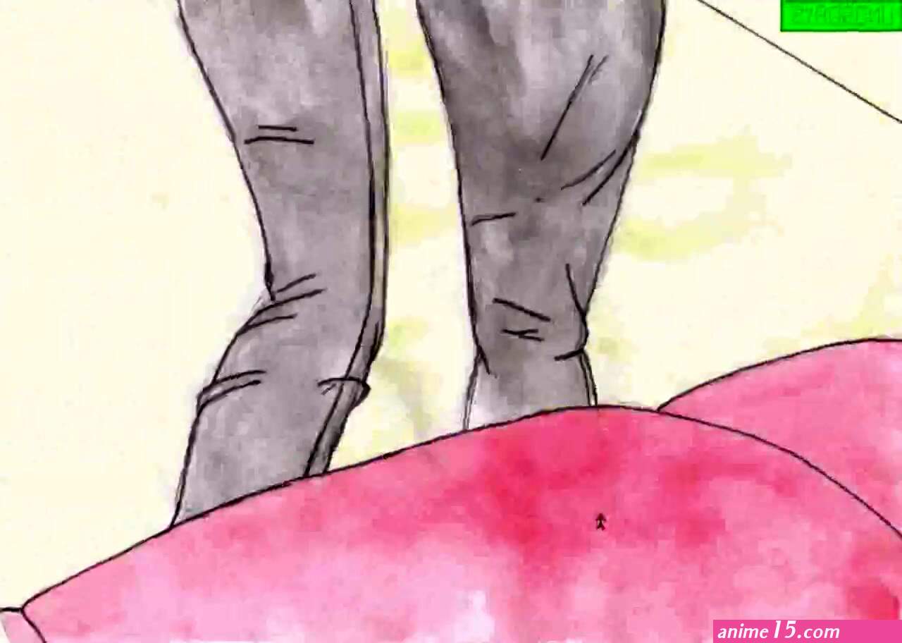 unawaregiantess anime butt crush
