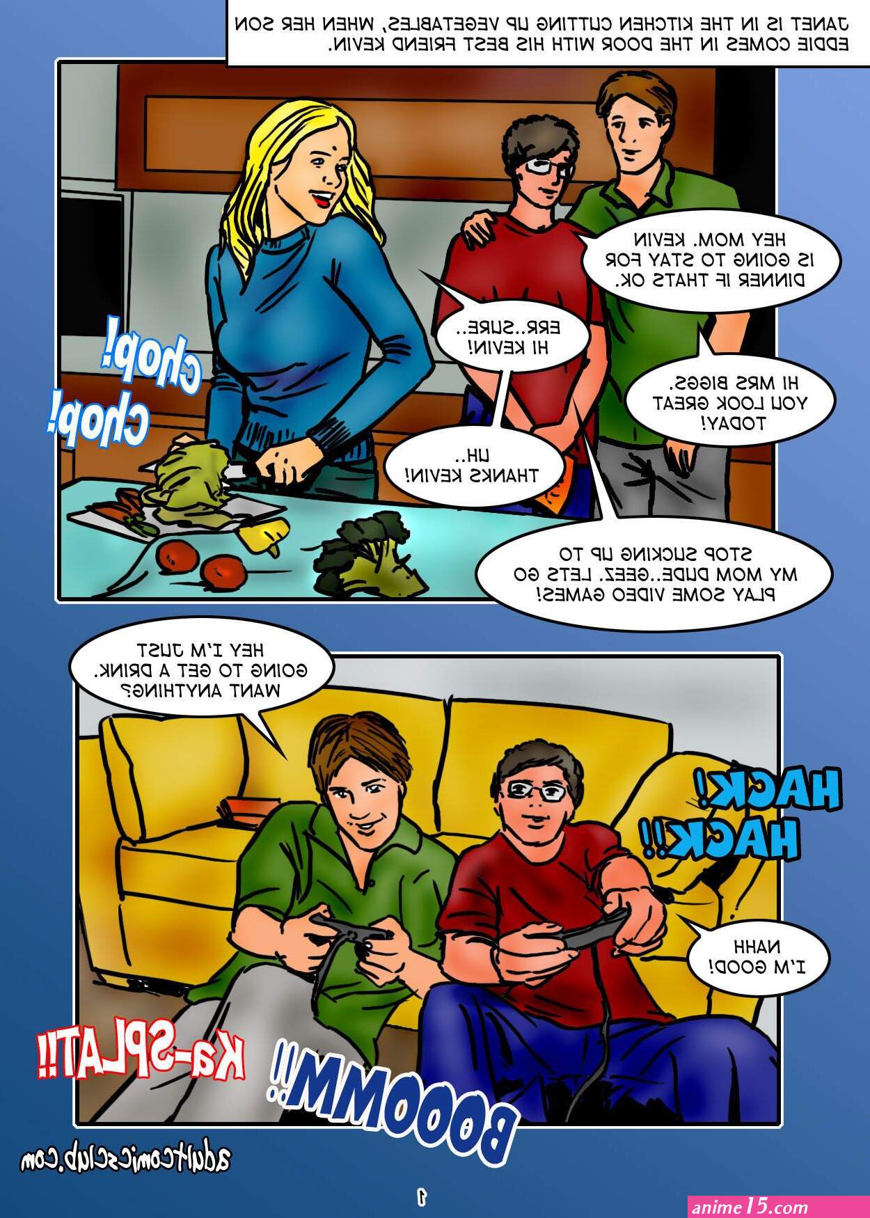 my best friend mother comics hot