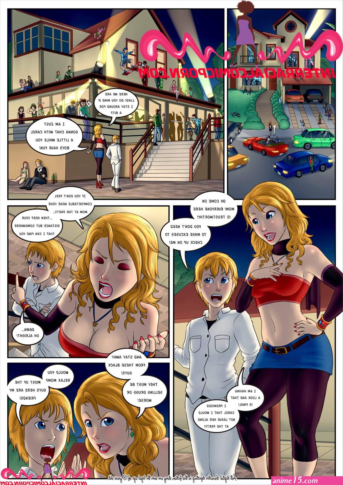Party Slut InterracialComicPorn Porn Comic