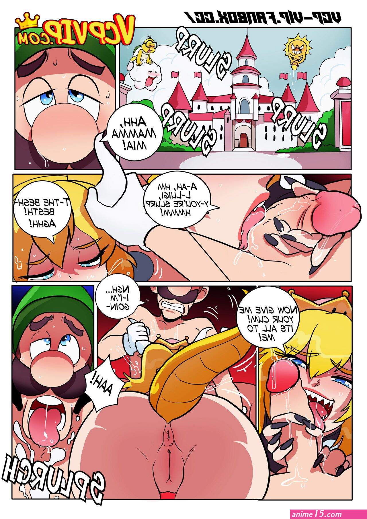 Fucker Mario Bro Porn Comic english 02