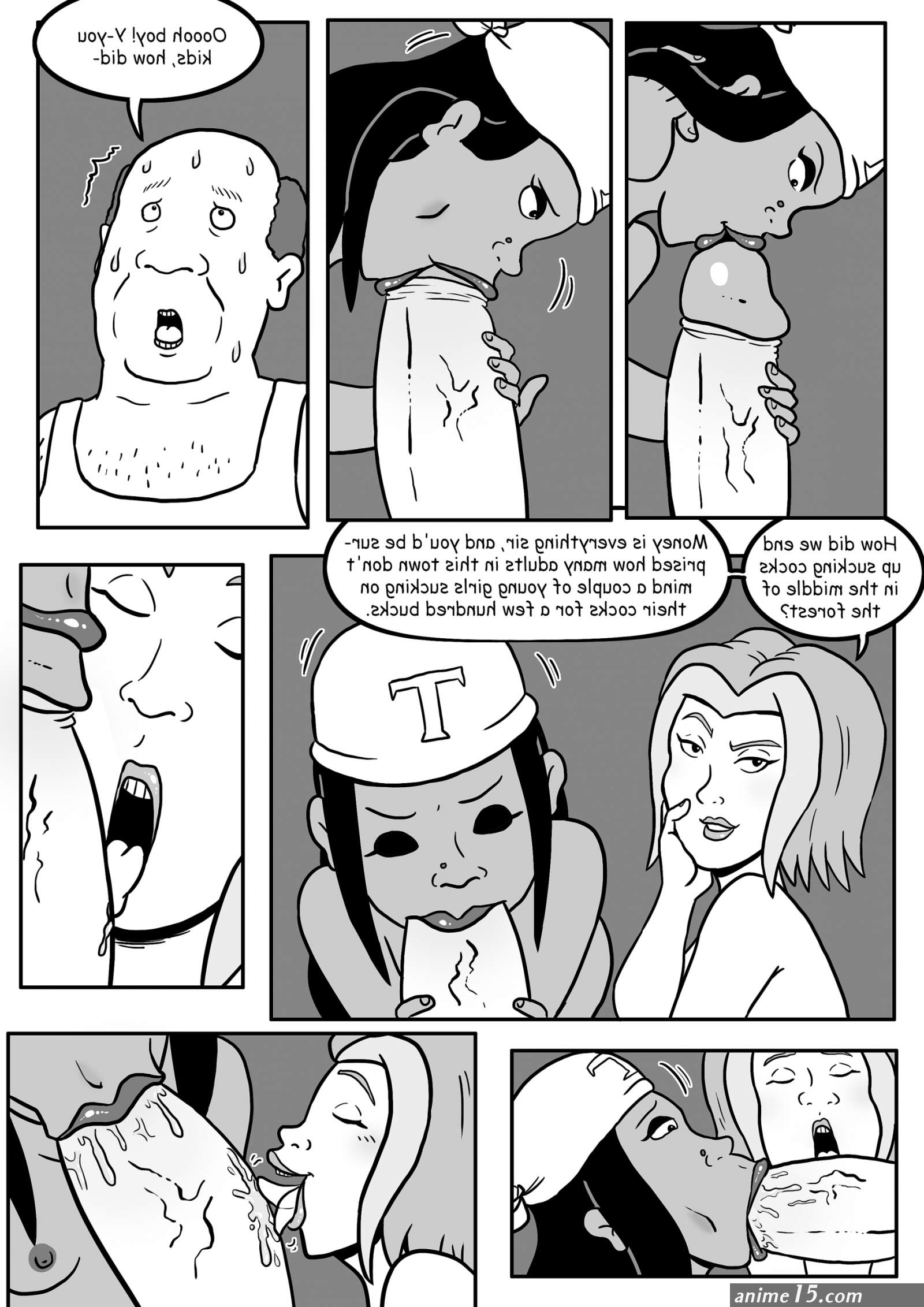 Dick of the Hill Porn comic Rule 34 comic Cartoon porn comic