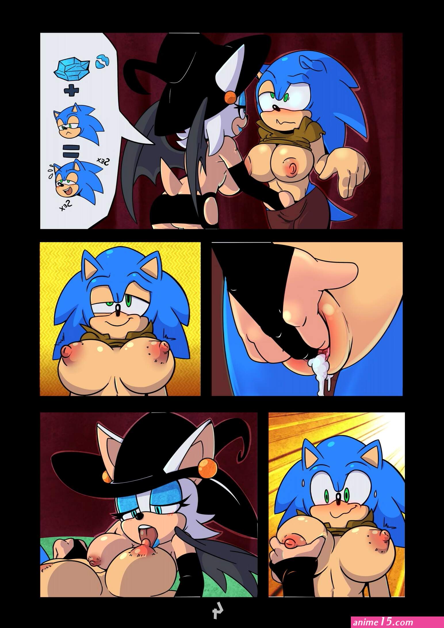 Comic porno de sonic