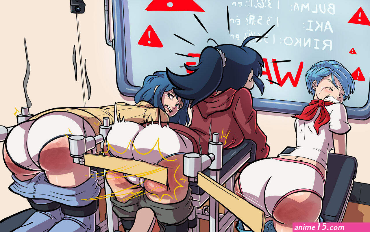 Blue Haired Anime Moms Get a Spanking by Axel-Rosered on DeviantArt