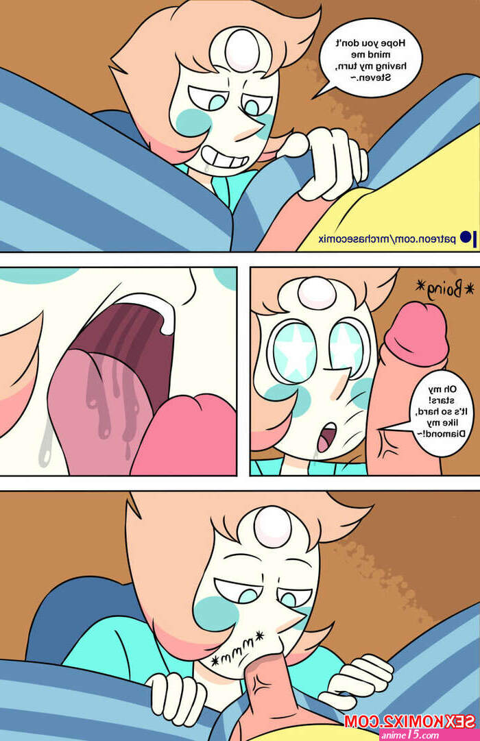 Porn comic Pearl The Teacher. Steven Universe. Erotic comic decided to have