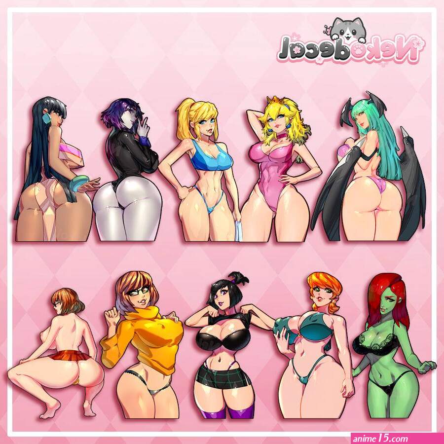 Anime Waifu NSFW Stickers for Car Bumper Windows Laptops Phones