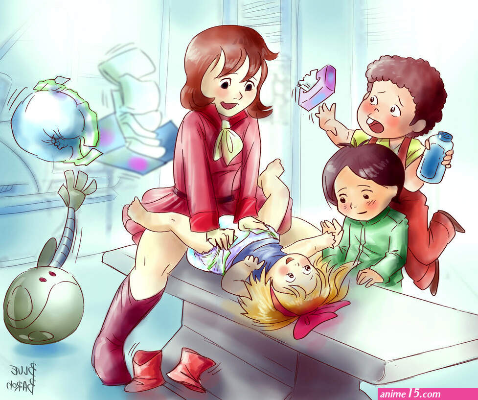 A New Diaper in Zero-G by ClayMongoose -- Fur Affinity dot net